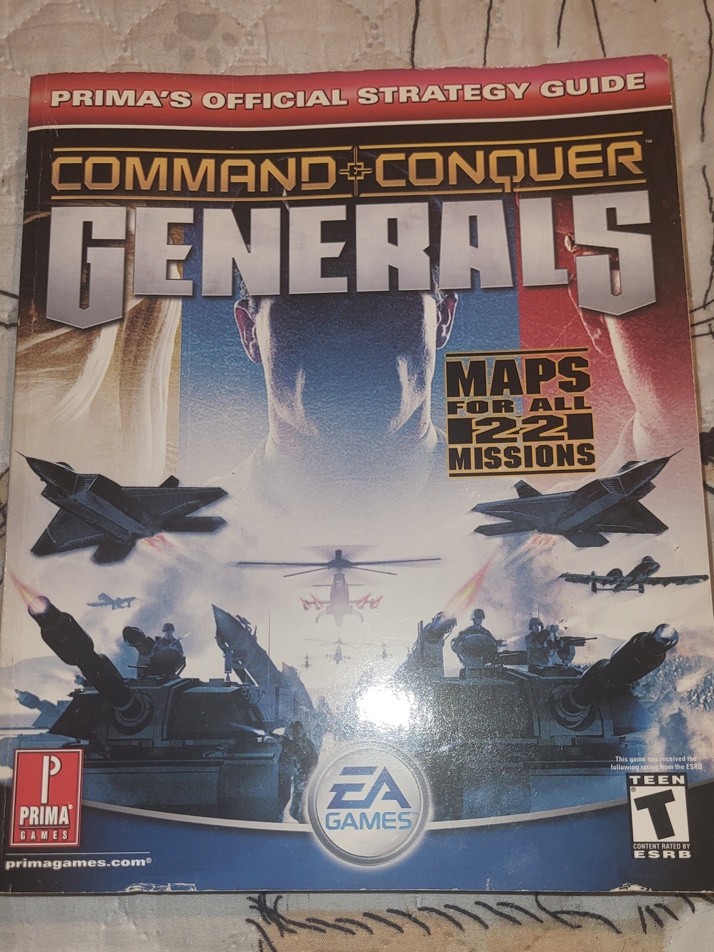 Command & Conquer: Generals Strategy Guide – (Blue)